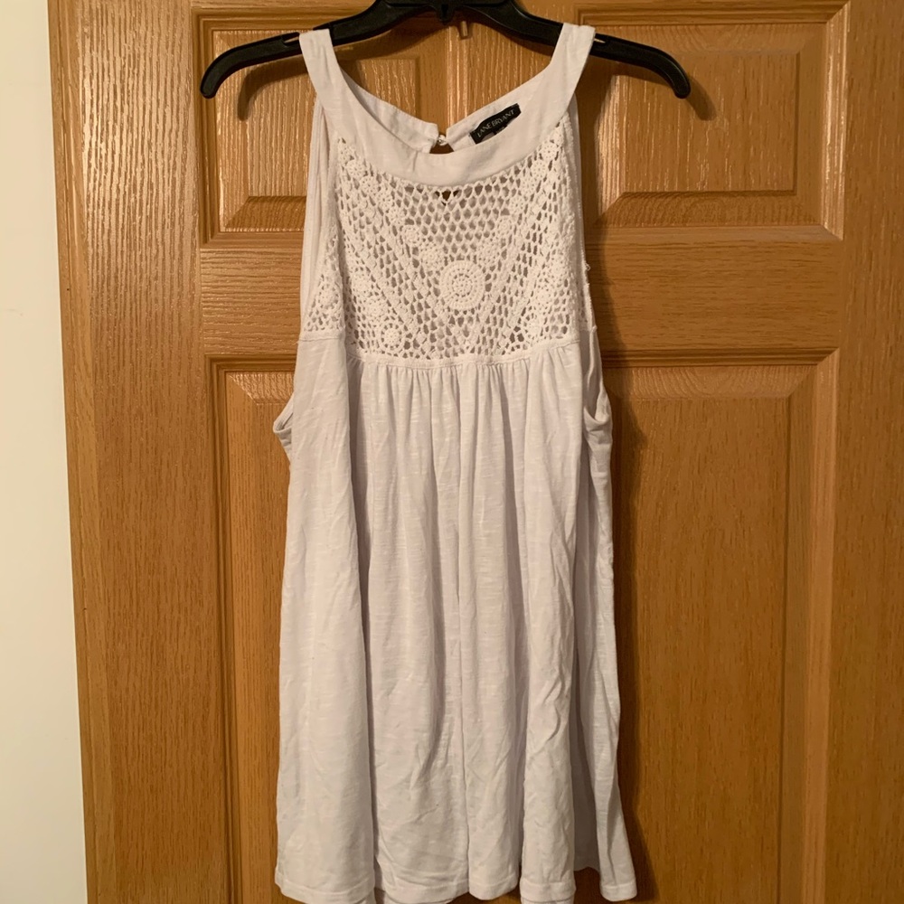 Crochet High Neck Top